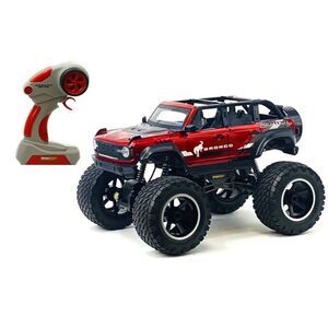 Open Box - Ford Bronco - Motor Dayz RC 4x4 Ford Bronco Raptor - 1:10 Scale Red